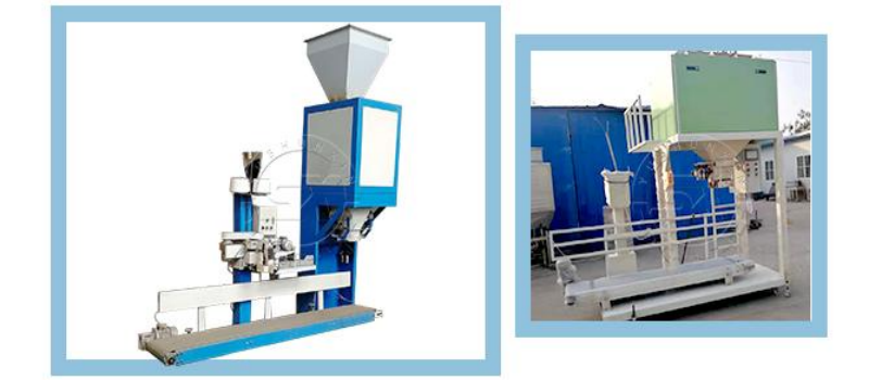 Fertilizer packing machine for chicken manure ferrtilizer