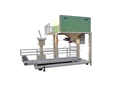 Single bucket packaging equipment for small scale bagging