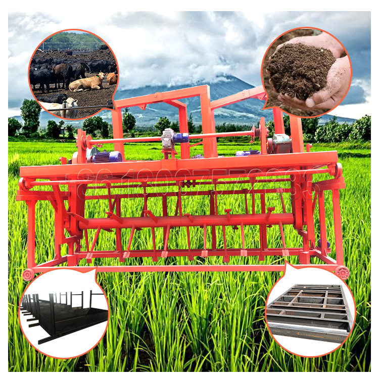 Groove Type Compost Turner for Small Scale Fertilizer Plant
