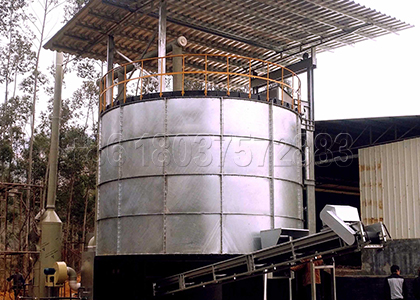 SEEC cow dung processing system