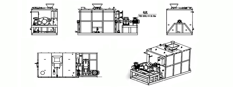 Appearance detail of horizontal fermenter in SX