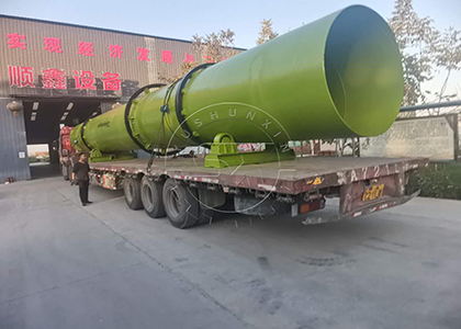 Delivery of fertilizer dryer from SX