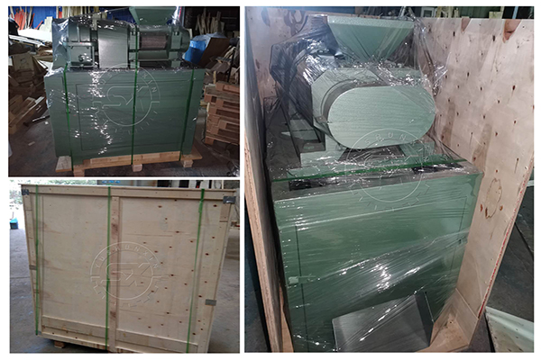 Double roller granulation machines packaging and delivery