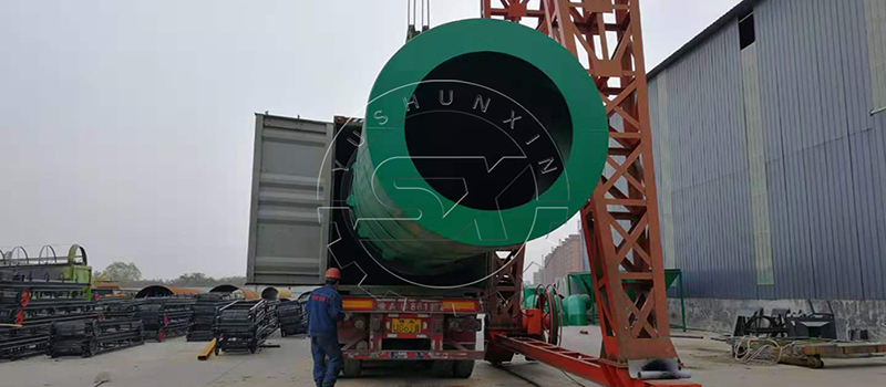 Organic fertilizer pellet machine is ready for shipment