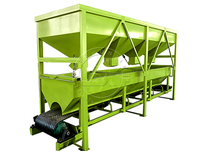Static batching machine for BB fertilizer manufacturing