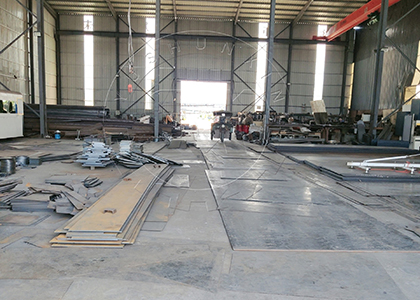 Fertilizer equipment production site