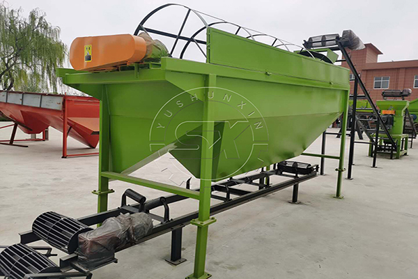 Compost powder screening machine for sale