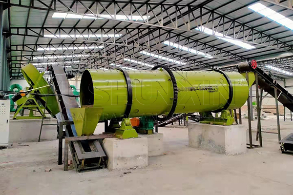 SXZGZ-1807 rotary drum pelletizer for NPK fertilizer making