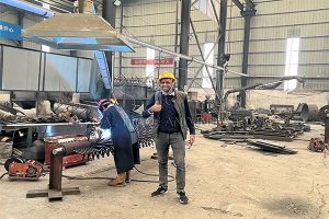 Turkey fertilizer plant investor visit YUSHUNXIN factory