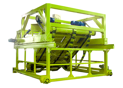 Chain plate type compost turner for sale