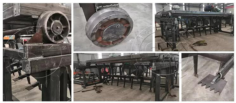 Manufacturing of groove type compost turning machine