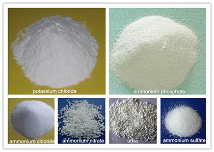 Material for compound fertilizer production
