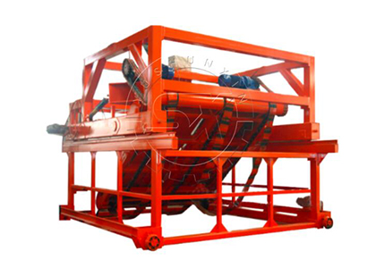 Chain plate type compost turner from SX