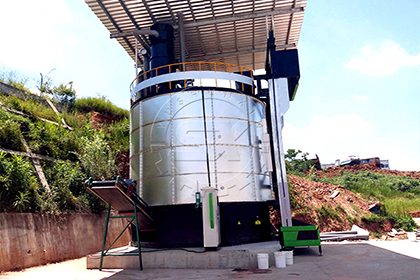 Organic fertilizer fermentation pot for fast manure composting