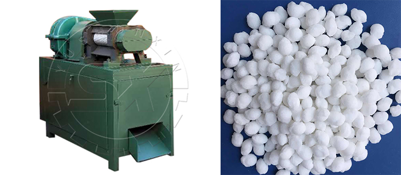 Snow remover production with double roller granulation machine
