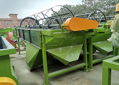 Granular NPK fertilizer screener for sale