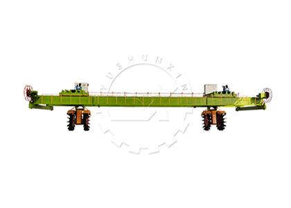 Four wheel type compost turner for sale
