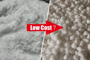 How to granulate powder at a low cost