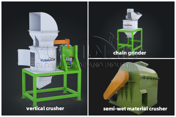 Commonly used fertilizer crushing machines for sale