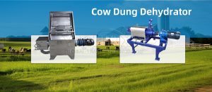 Cow dung dewatering machine for sale
