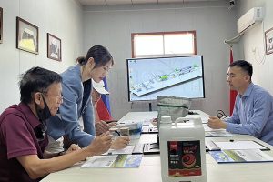 Discuss fertilizer production equipment with Philippines customers