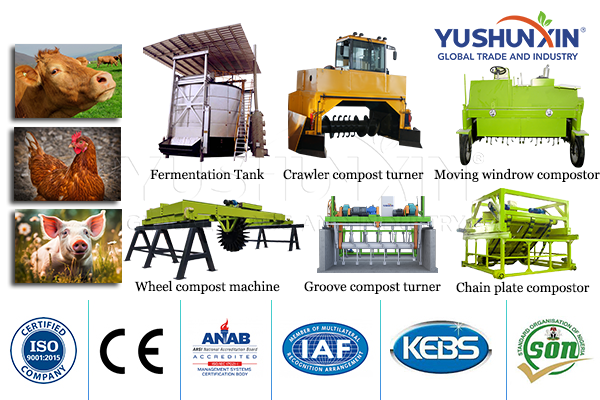 Commercial composting machines