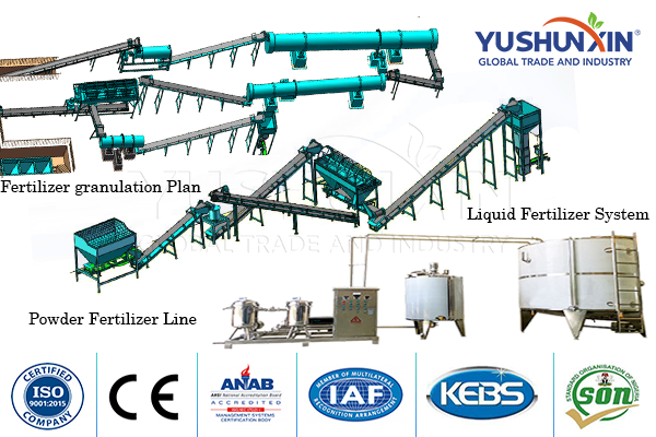 Fertilizer production line