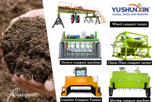 Organic fertilizer compost machines for sale