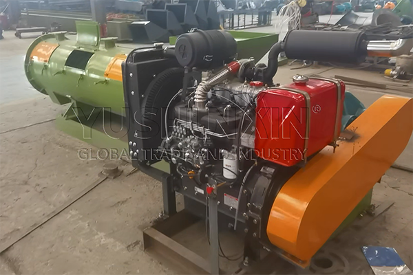 Diesel fertilizer granulator design