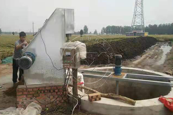 80% moisture manure waste dewatering