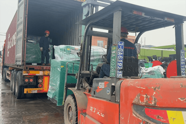 delivery of 4 TPH roller granulator of bio fertilizer