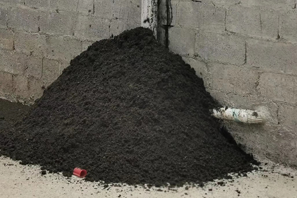 Dehydrated manure produced by YUSHUNXIN dehydrator