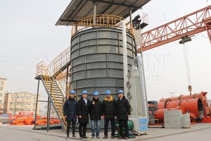 Oman chicken manure compost manufacturer visit YUSHUNXIN factory