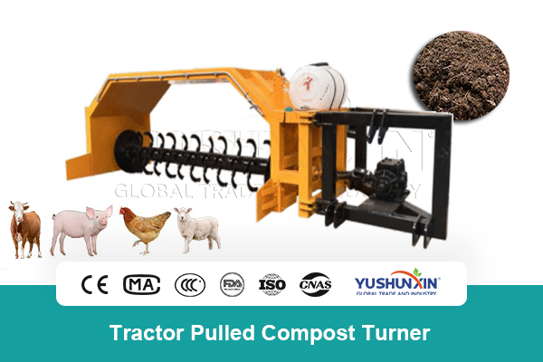 Tractor Pulled Compost Turner for sale