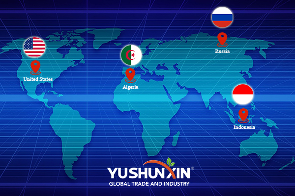 YUSHUNXIN fertilizer equipment manufacturer overseas offices