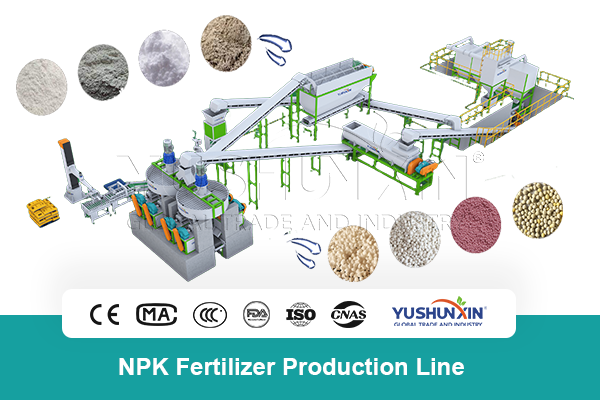 NPK fertilizer granulation line