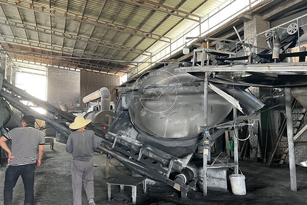 Stainless steel disc pelletizing machine