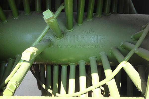 Stirring teeth design of new type organic fertilizer granulator