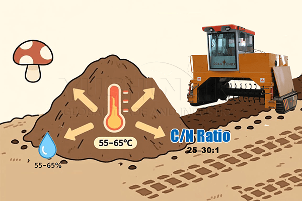 aerobic fermentation technology of spent mushroom substrate
