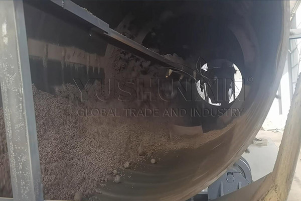liquid spray for drum fertilizer granulation
