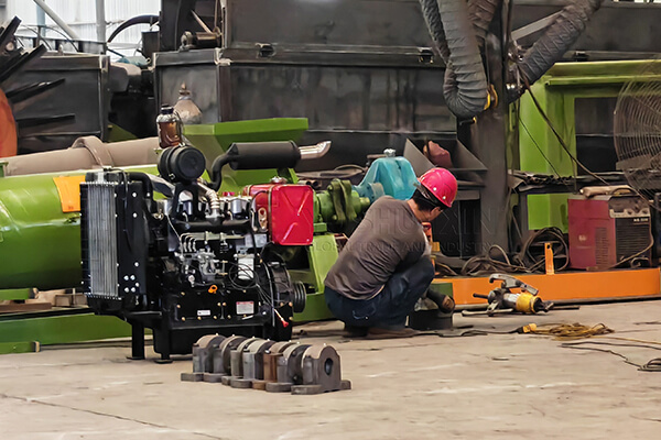 55 hp diesel fertilizer pelletizer manufacturing in factory