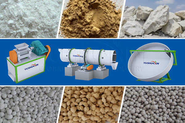 compound fertilizer granulators