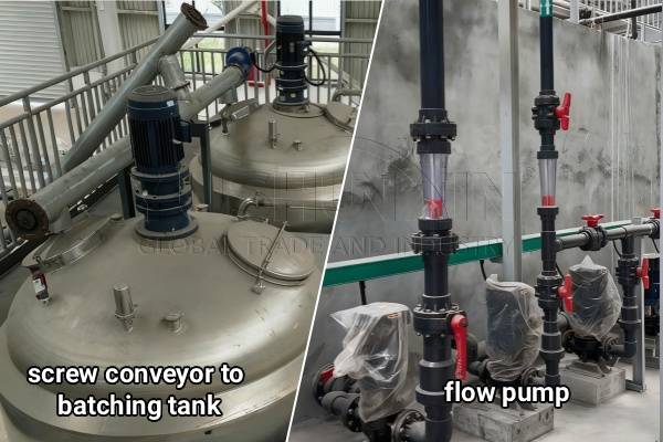 feeding system of liquid biofertilizer production