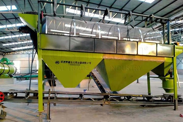 fertilizer granule screener