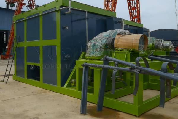 horizontal fertilizer fermentation tank of 50m³