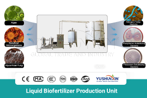liquid biofertilizer production unit