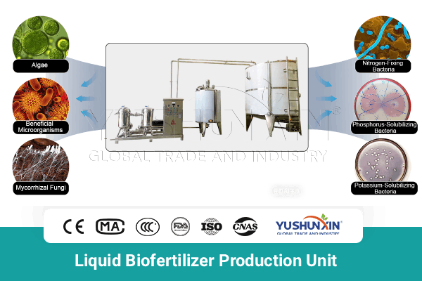 liquid biofertilizer production unit