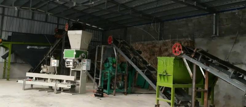 small fertilizer granulation plant with roller granulator
