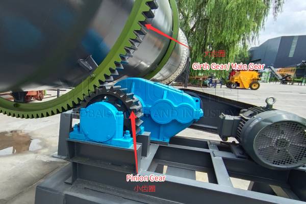 spare parts for fertilizer dryer drive assembly