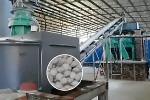 ammonium sulfate extruded granules making